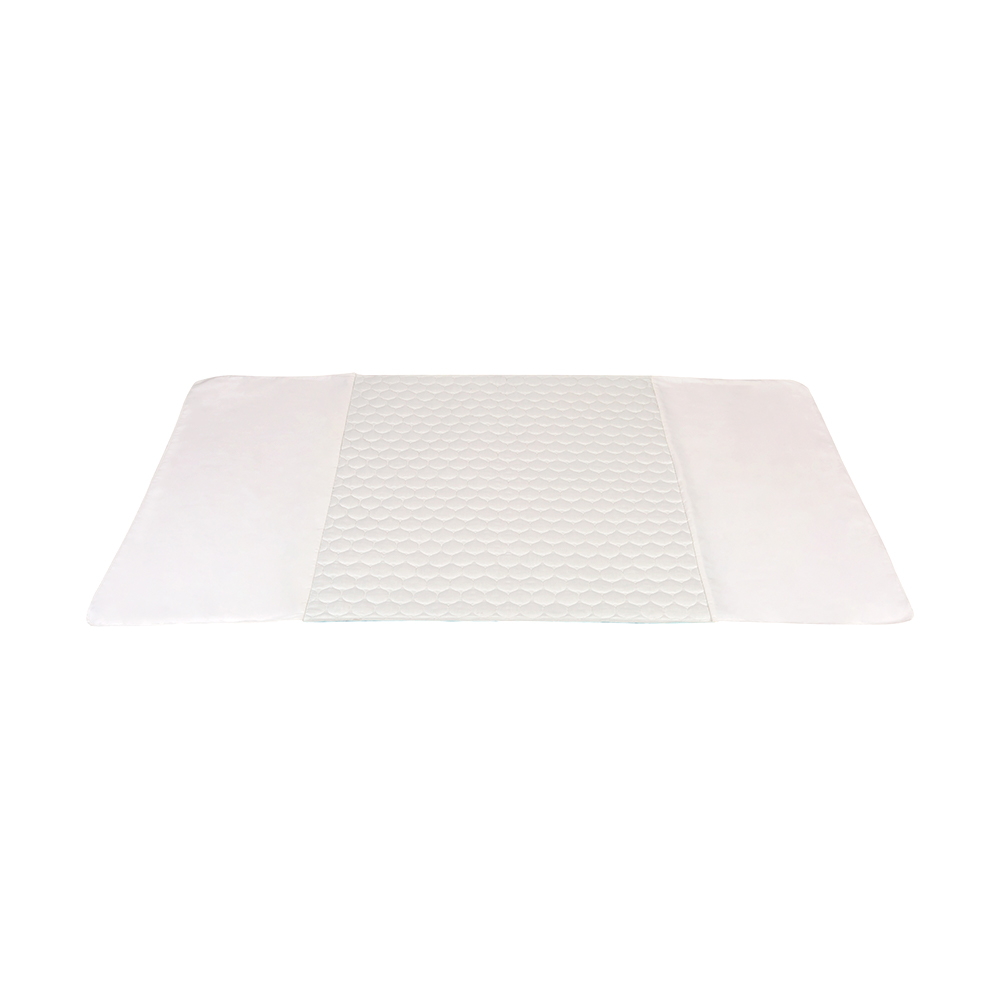 Soft Positioning 4-Layer Bed Pad With Handles Transfer Sheet Waterproof Washable Reusable Incontinence Underpad For Turning Lifting Repositioning