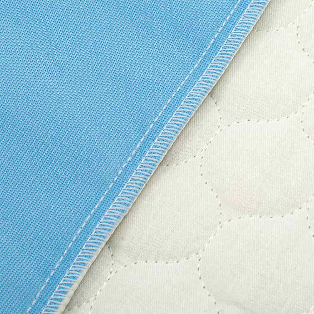 4-Layer 50% cotton ultra soft quilted 18 x 24 small size heavy absorbency underpad  machine washable underpad protection for elderly seniors